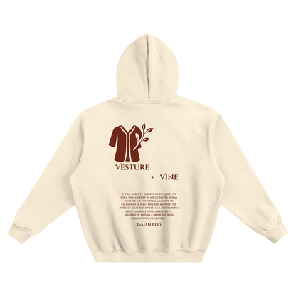 Vesture+Vine: Fleeced Boxy Hoodie