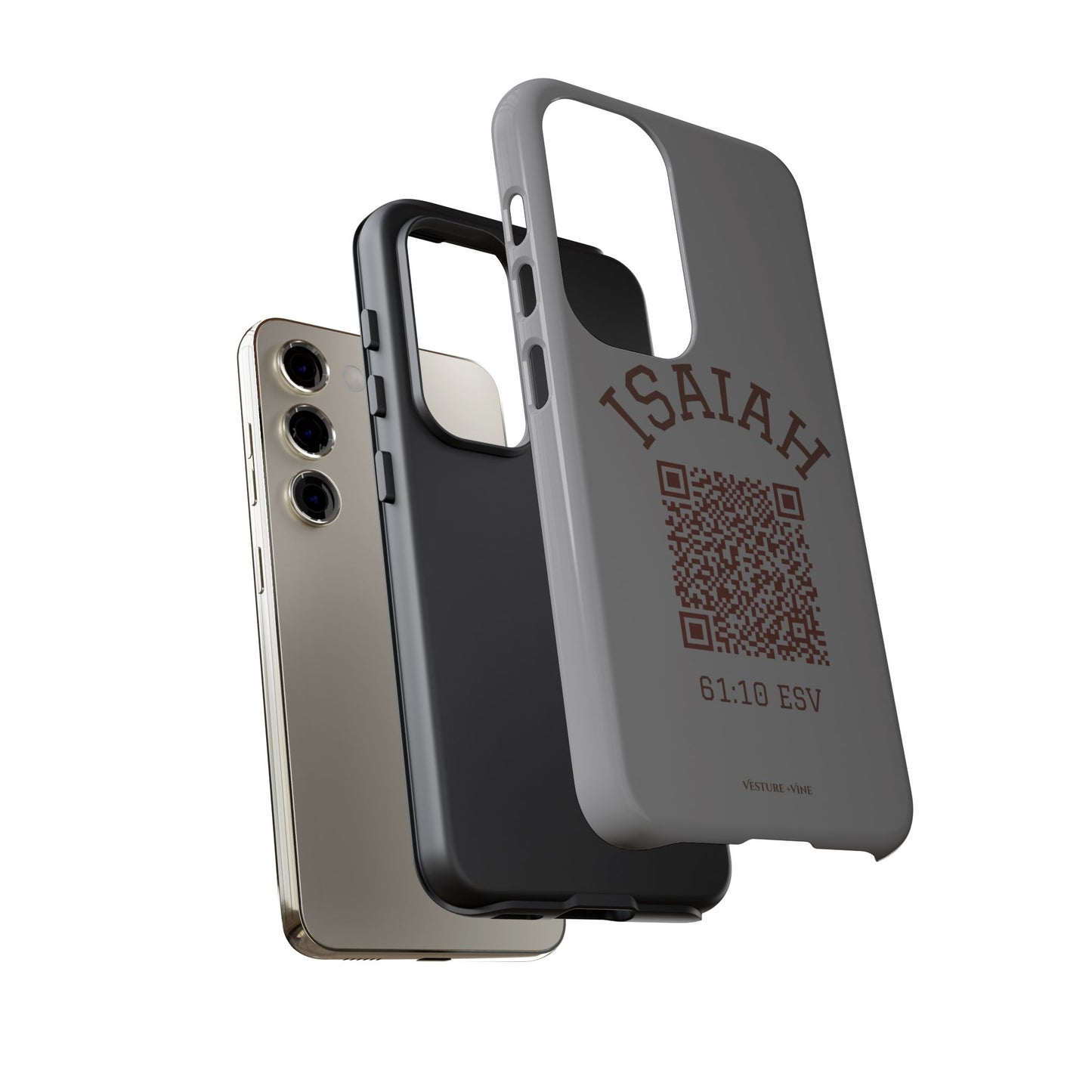 Isaiah 61:10 Phone Cases