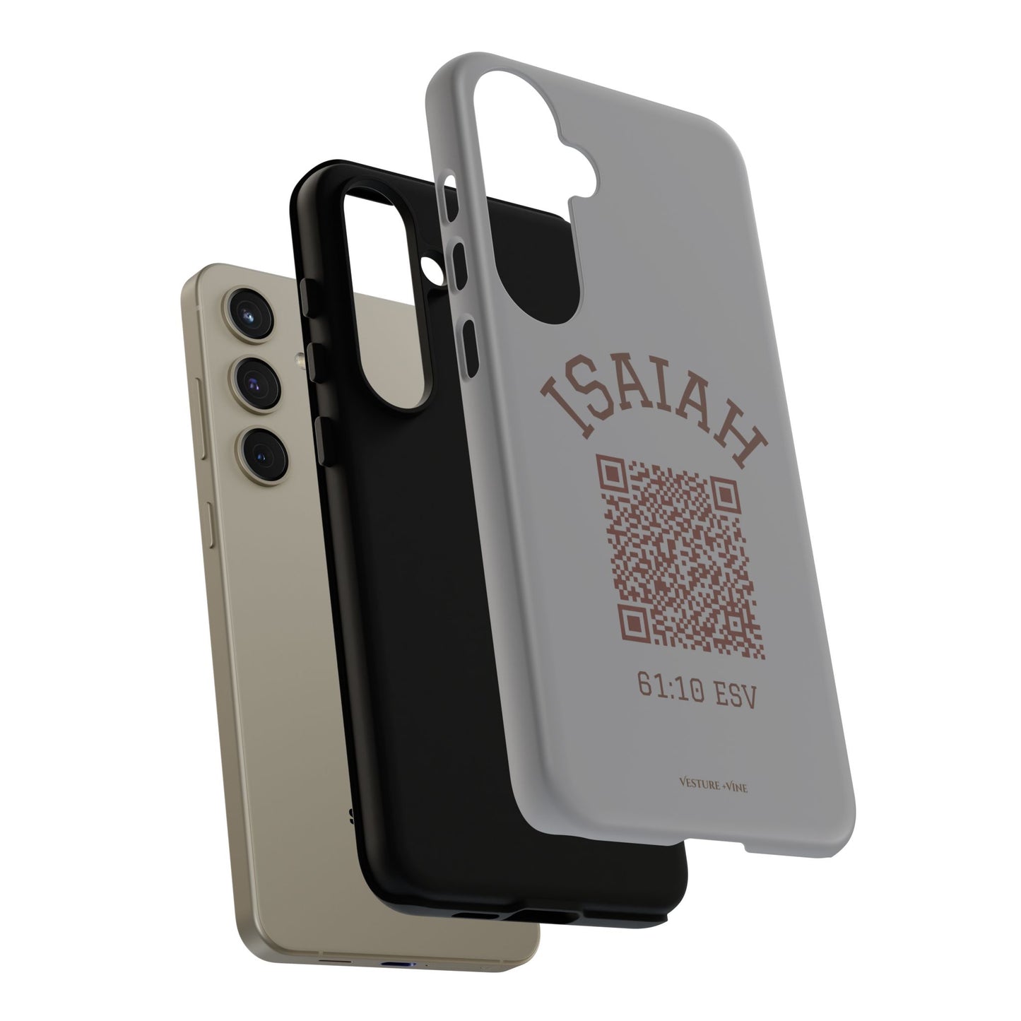 Isaiah 61:10 Phone Cases