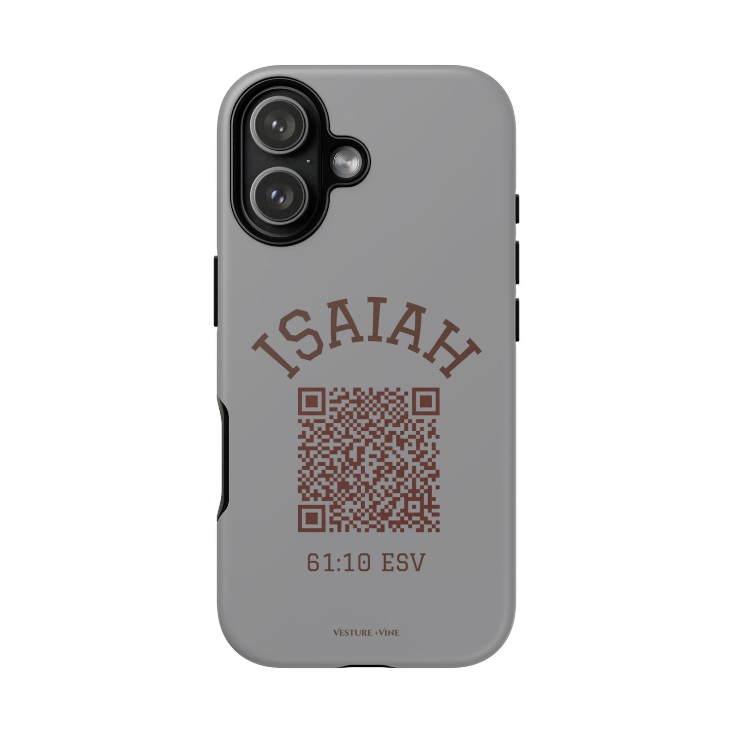 Isaiah 61:10 Phone Cases