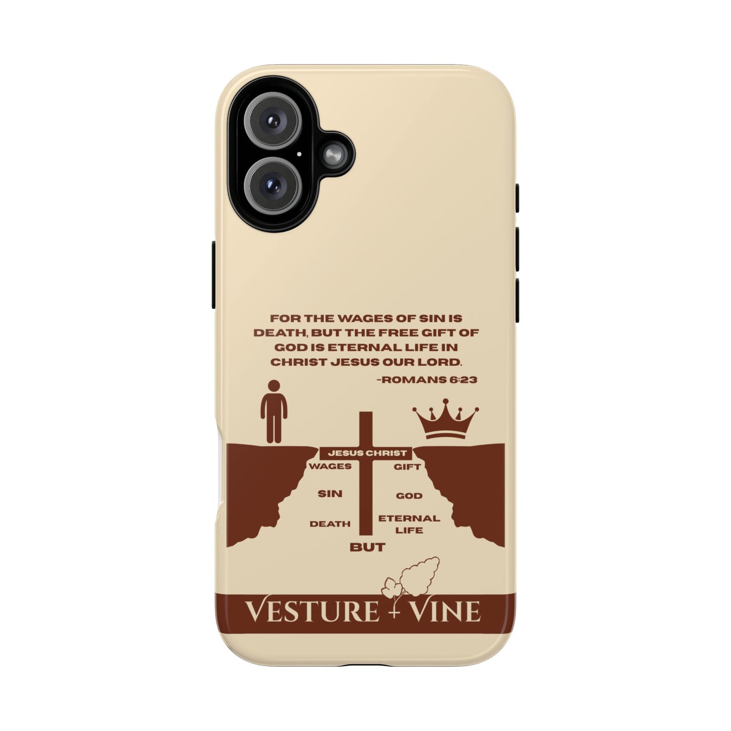 Bridge Diagram Tough Phone Case