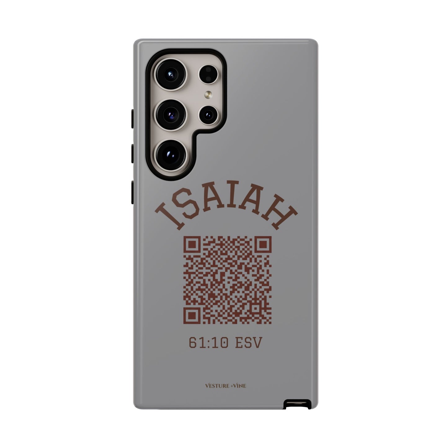 Isaiah 61:10 Phone Cases