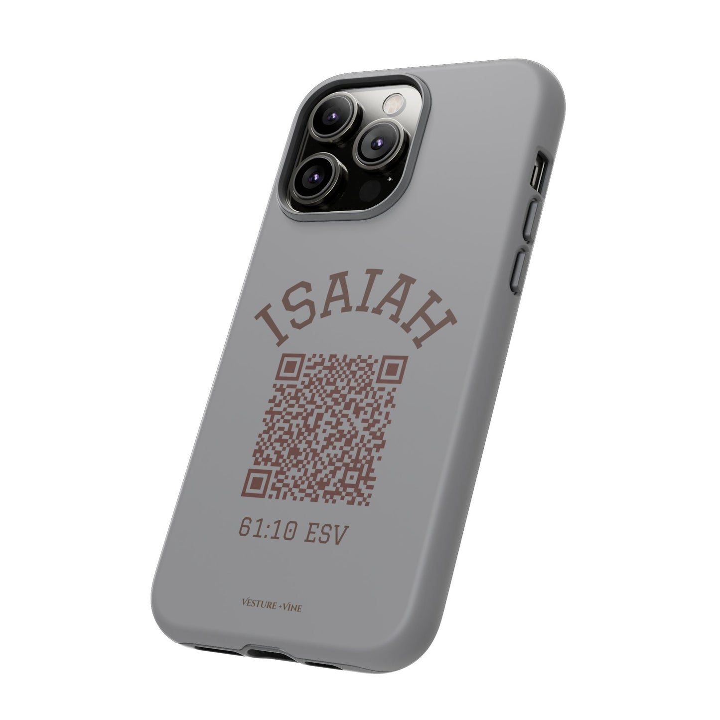 Isaiah 61:10 Phone Cases