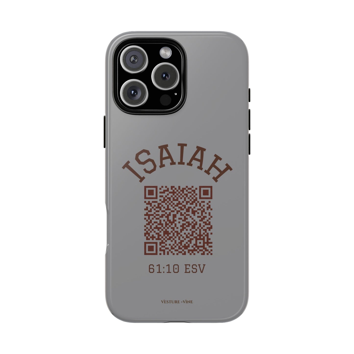 Isaiah 61:10 Phone Cases