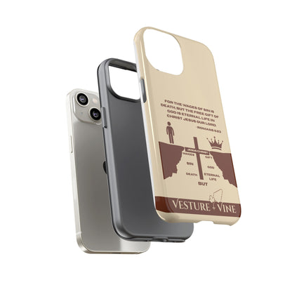 Bridge Diagram Tough Phone Case