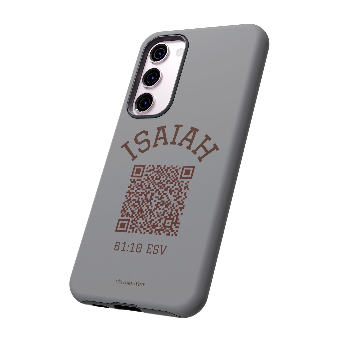 Isaiah 61:10 Phone Cases