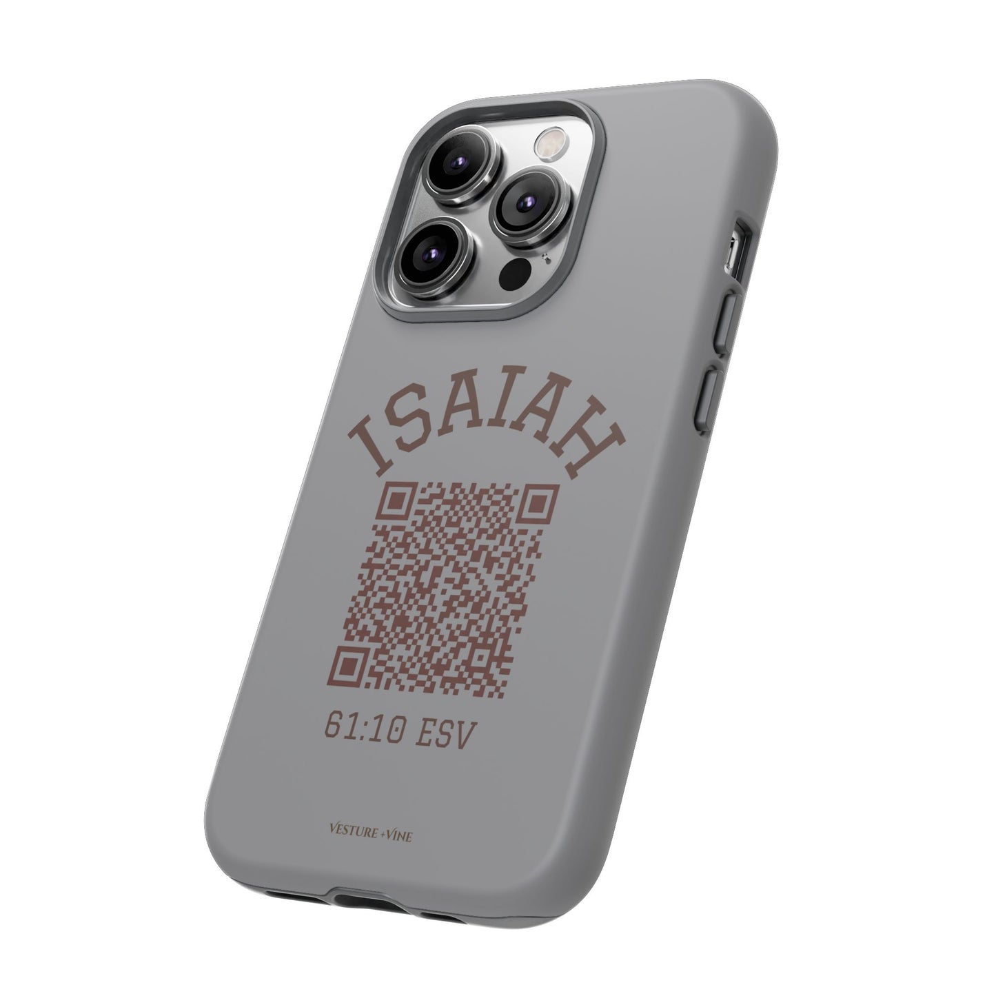 Isaiah 61:10 Phone Cases
