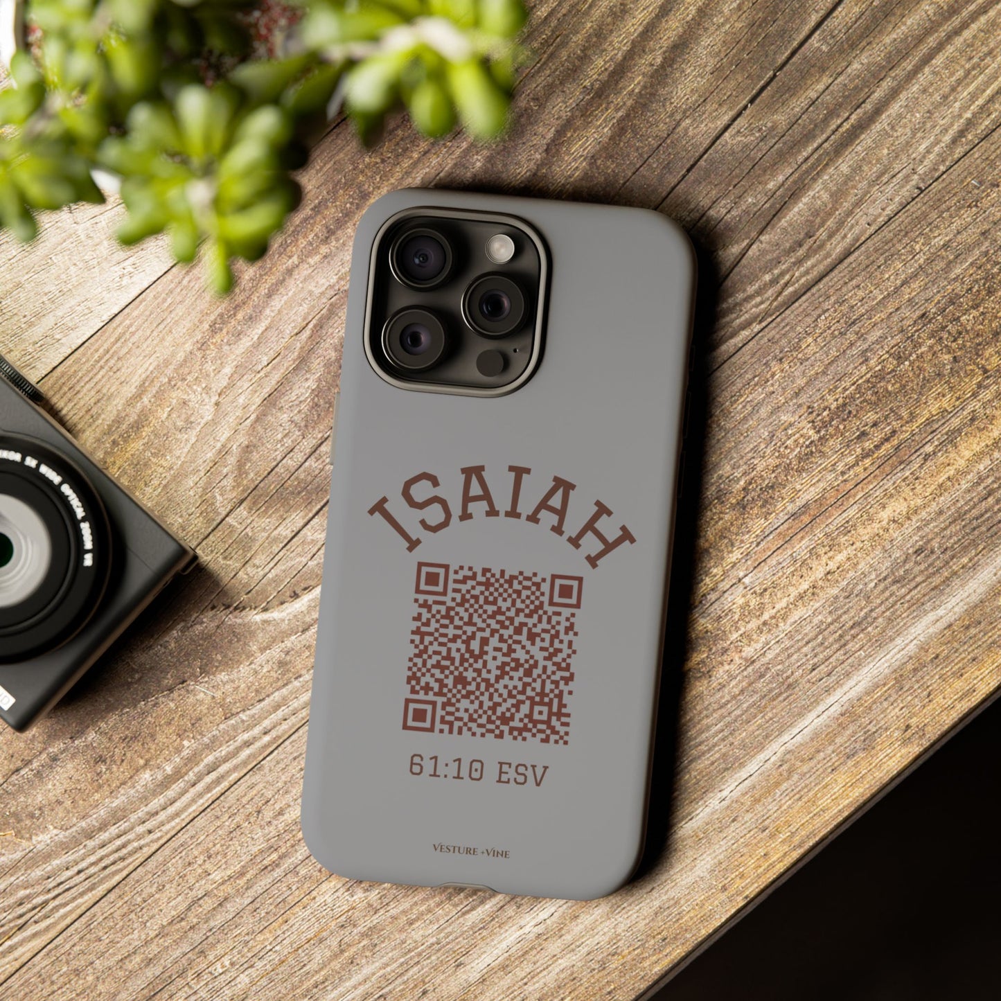 Isaiah 61:10 Phone Cases