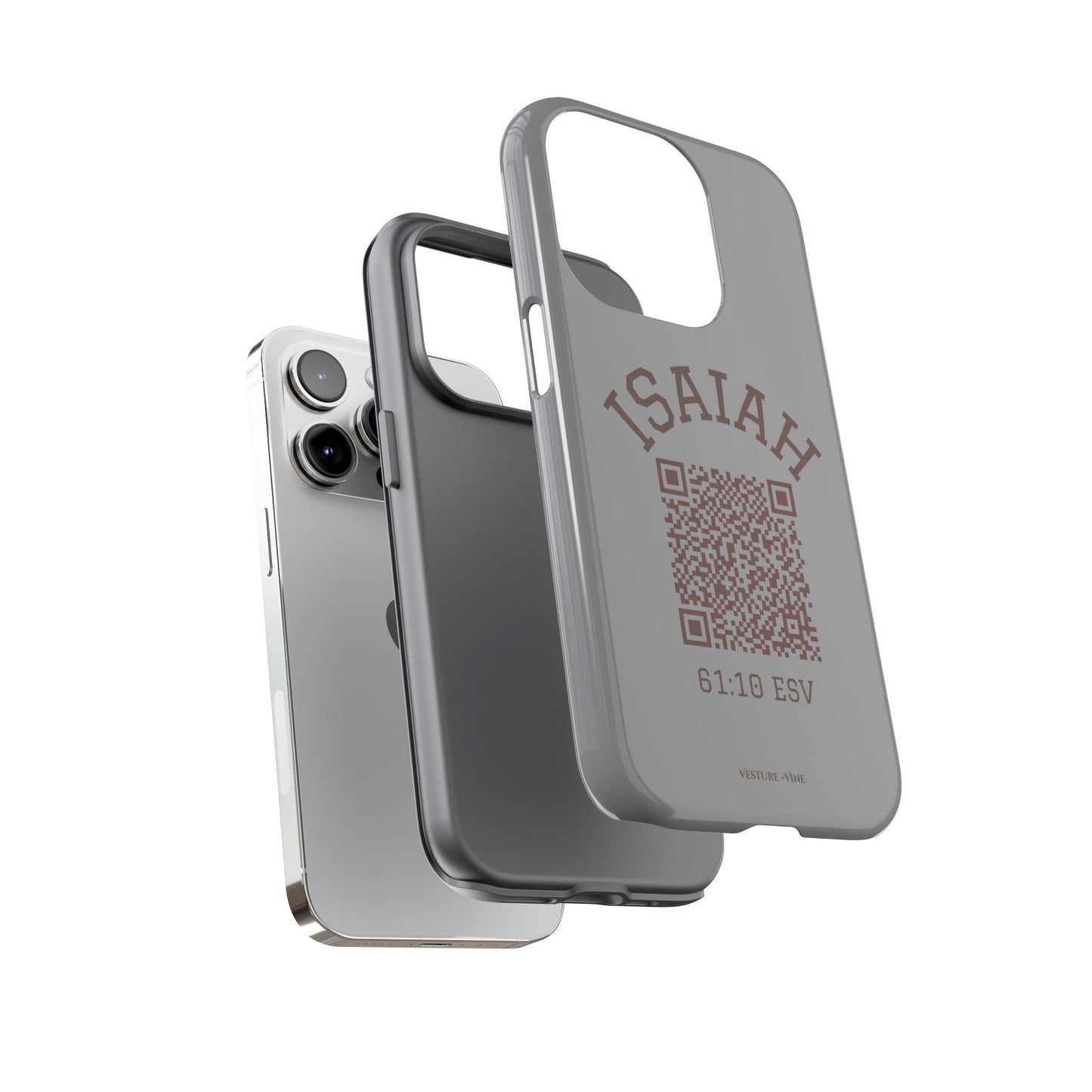 Isaiah 61:10 Phone Cases