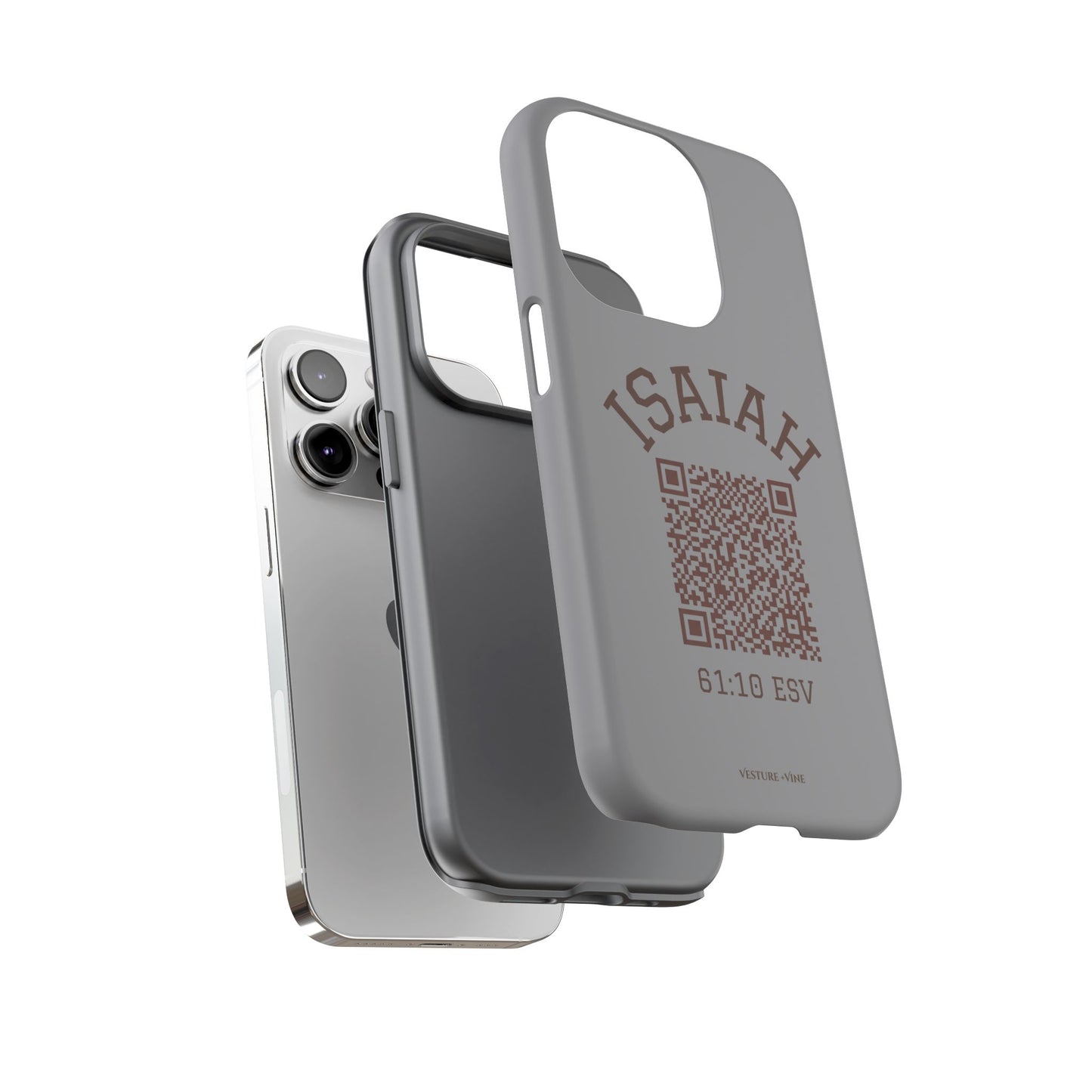 Isaiah 61:10 Phone Cases