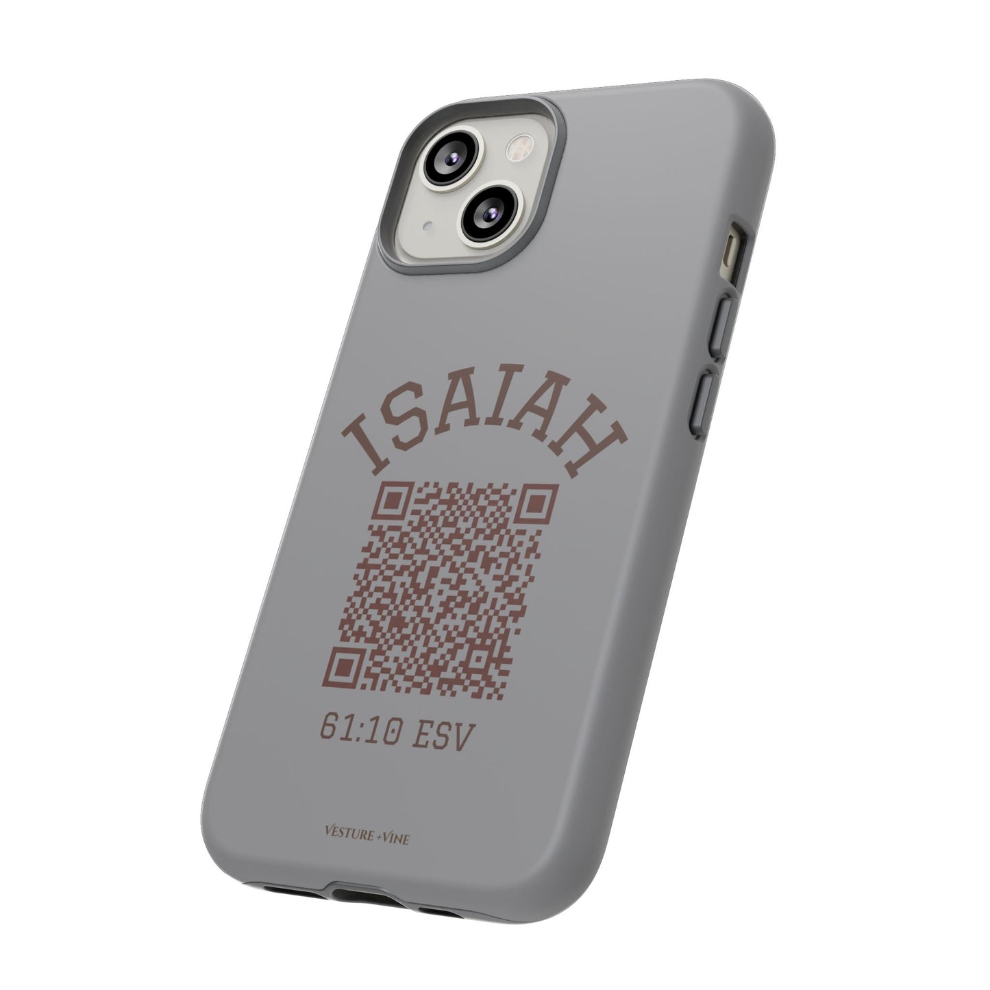 Isaiah 61:10 Phone Cases