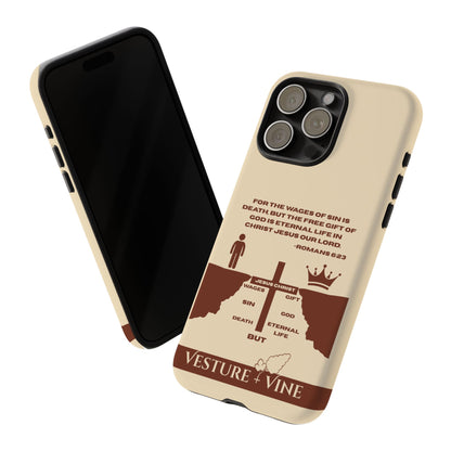 Bridge Diagram Tough Phone Case