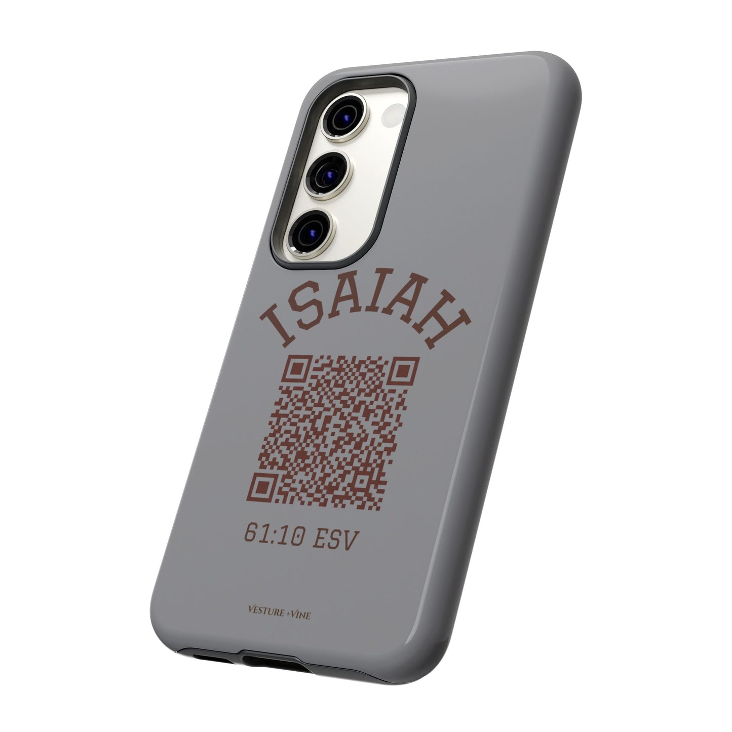 Isaiah 61:10 Phone Cases