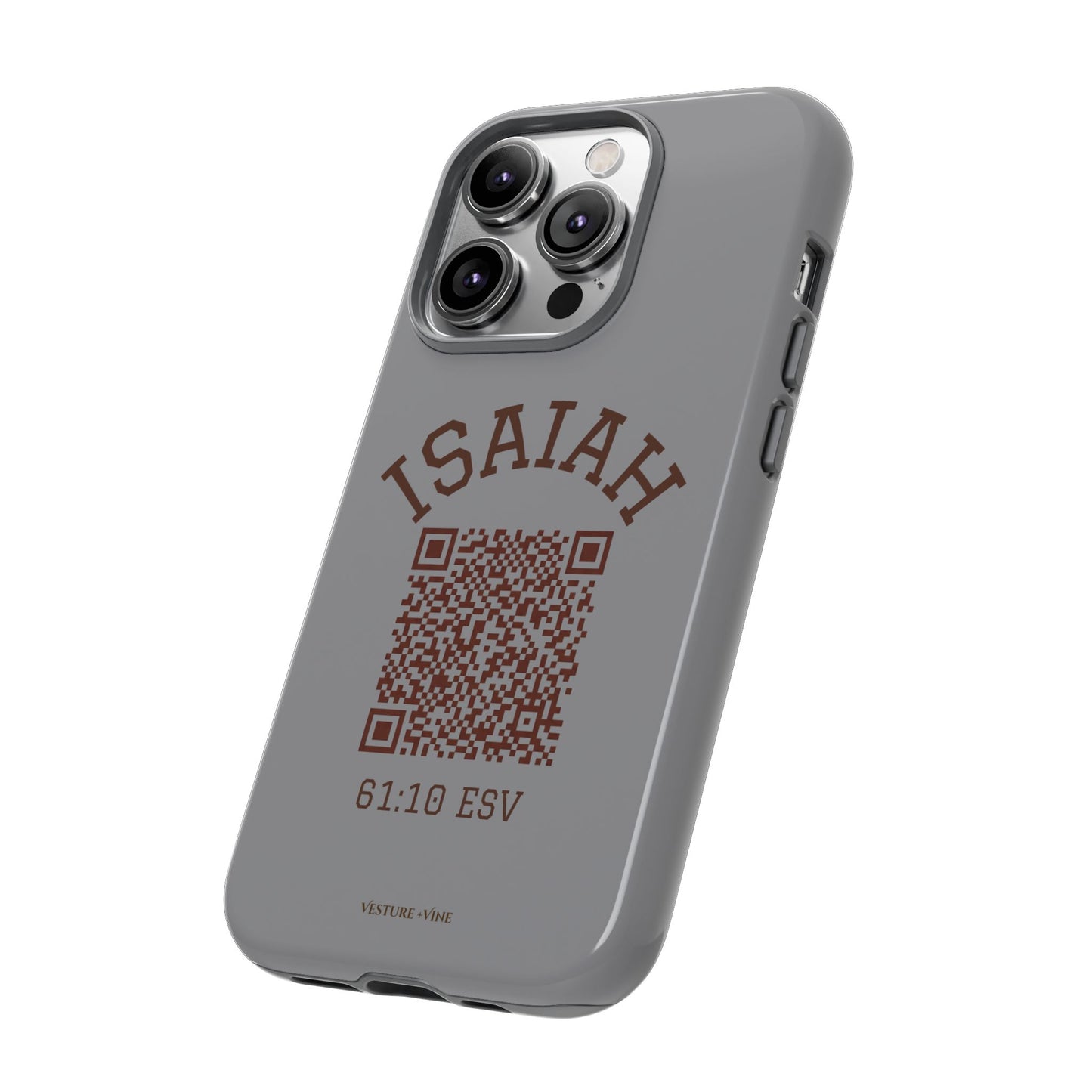 Isaiah 61:10 Phone Cases