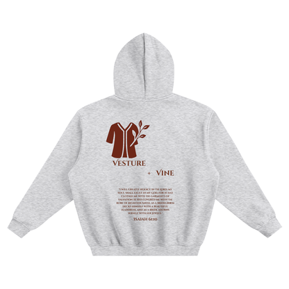 Vesture+Vine: Fleeced Boxy Hoodie