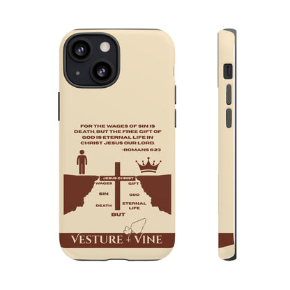 Bridge Diagram Tough Phone Case