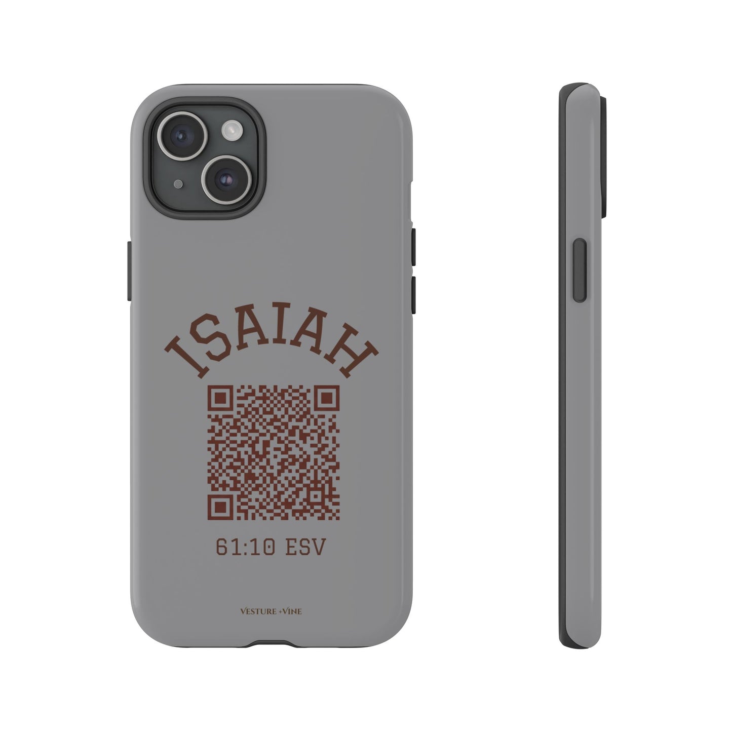 Isaiah 61:10 Phone Cases