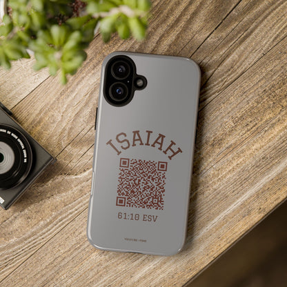 Isaiah 61:10 Phone Cases