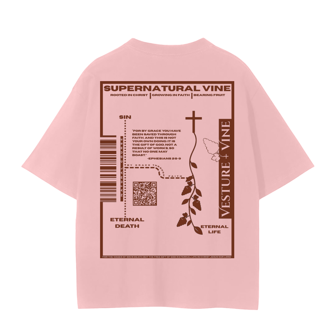 Supernatural Vine: Seamless T-Shirt