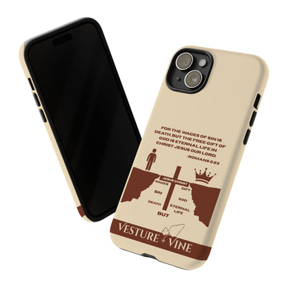 Bridge Diagram Tough Phone Case