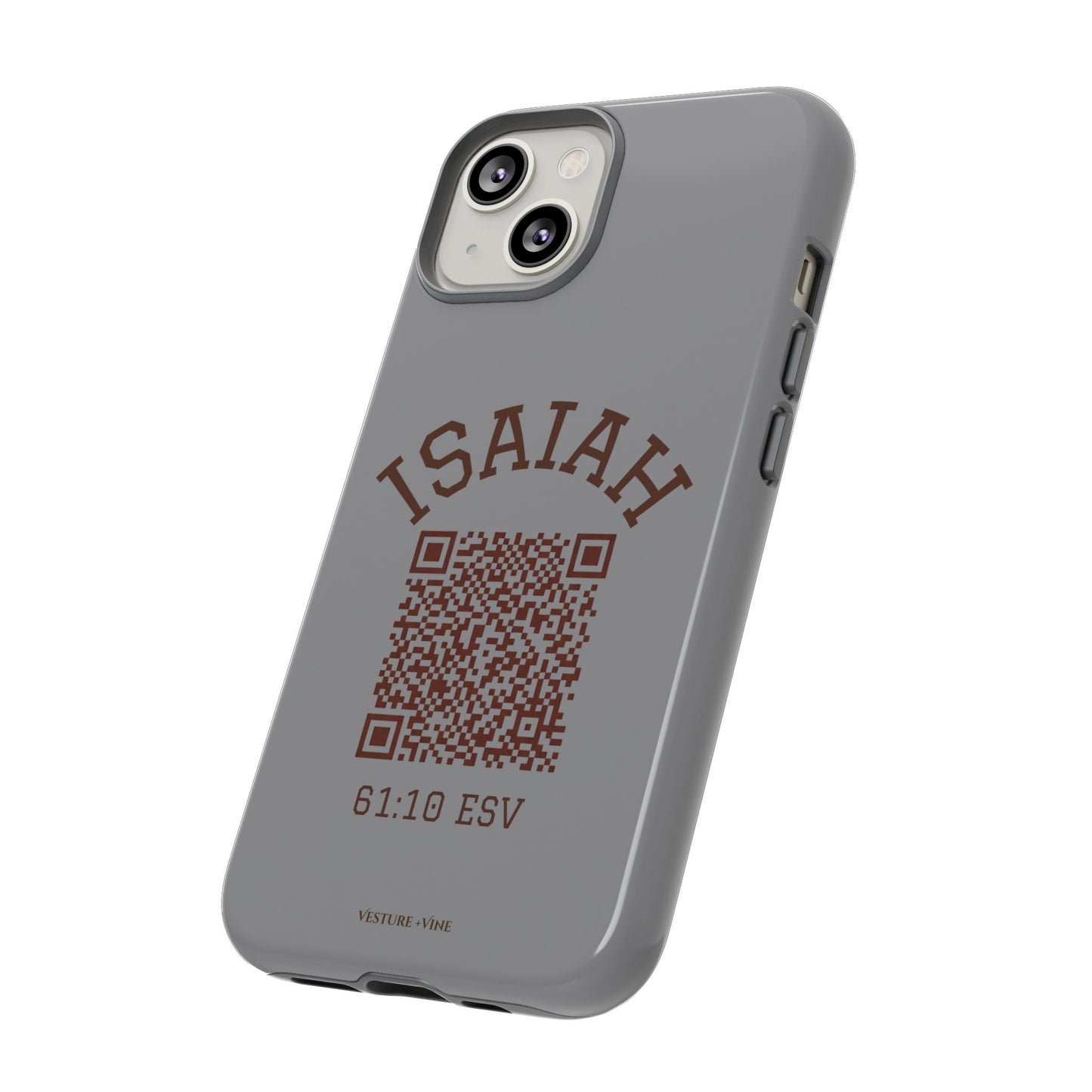 Isaiah 61:10 Phone Cases