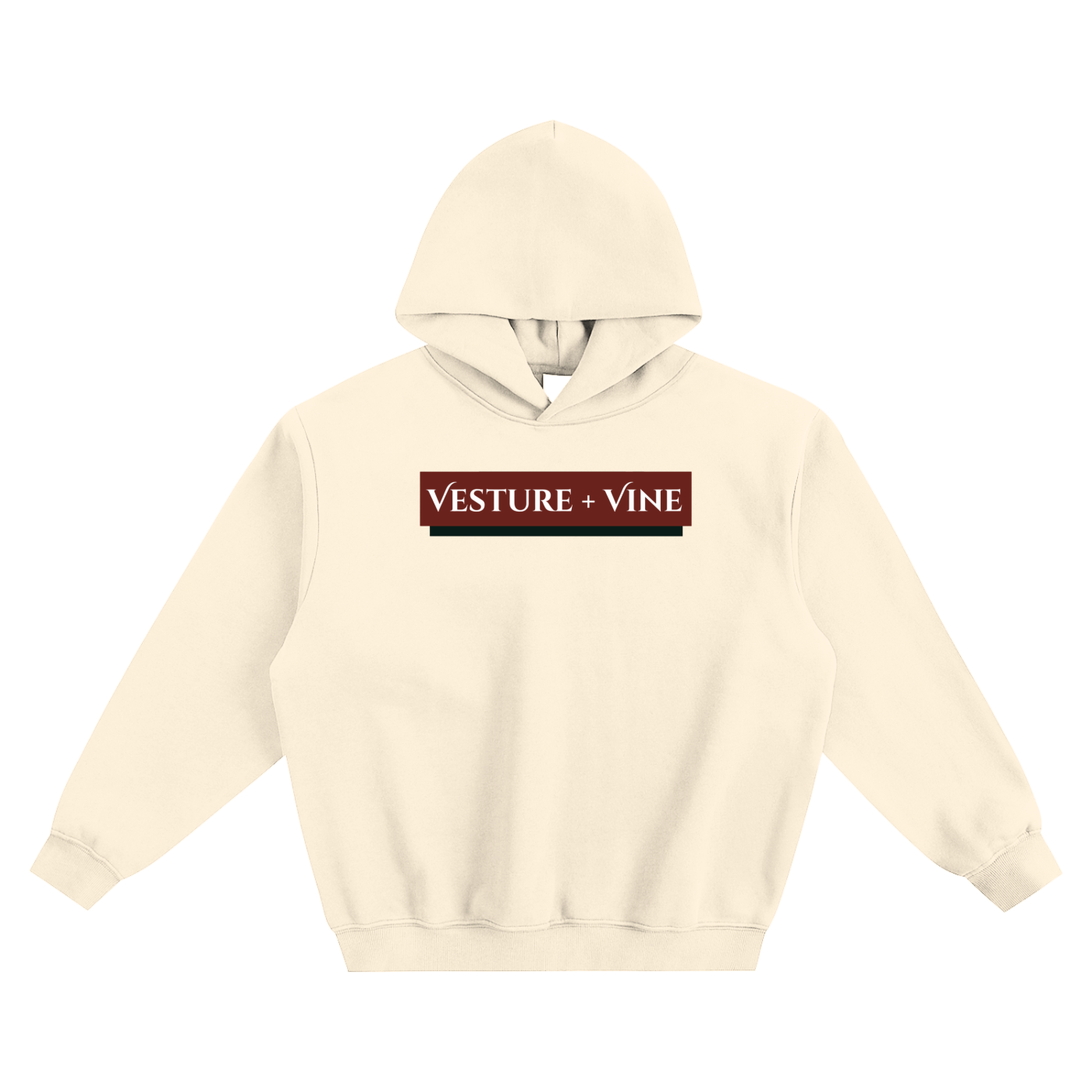 Robe of Righteousness: Fleeced Boxy Hoodie