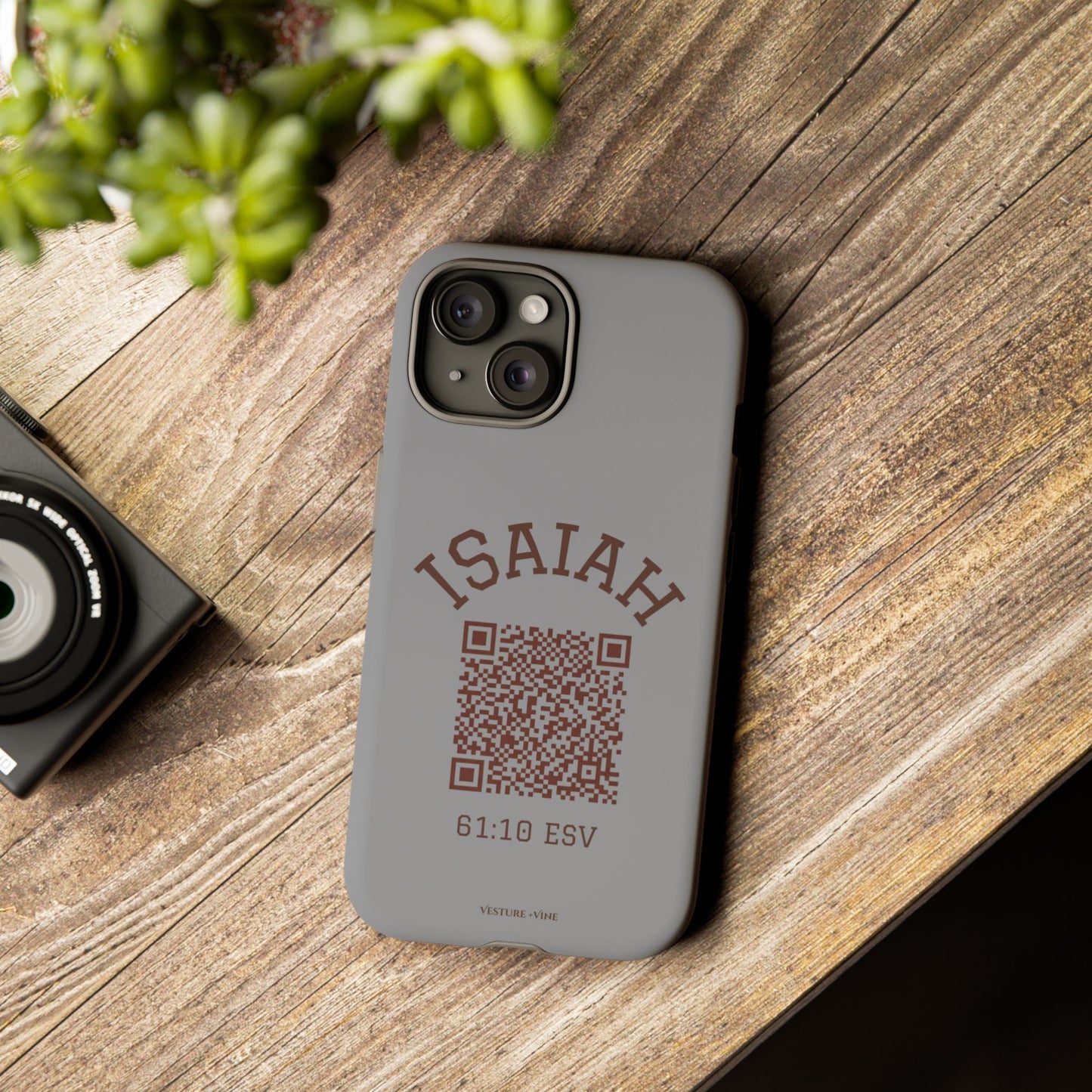 Isaiah 61:10 Phone Cases