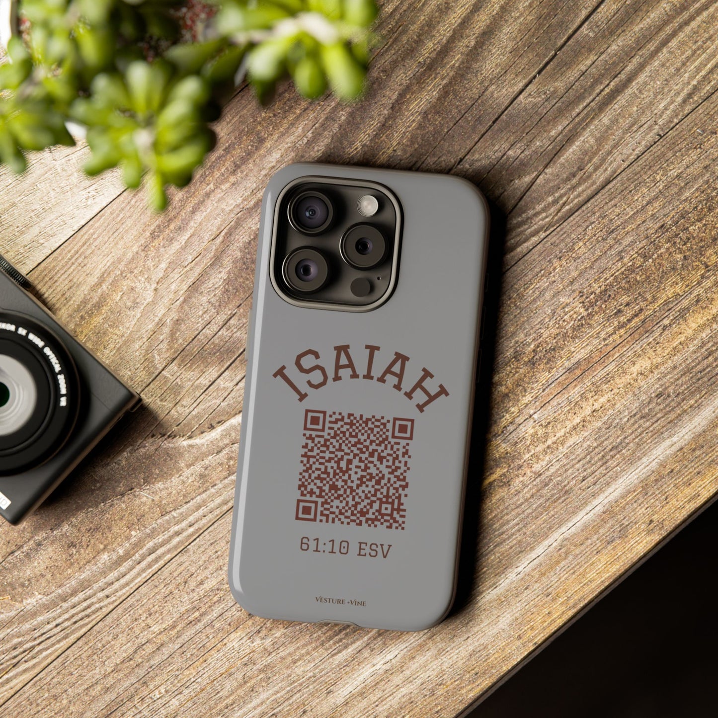 Isaiah 61:10 Phone Cases