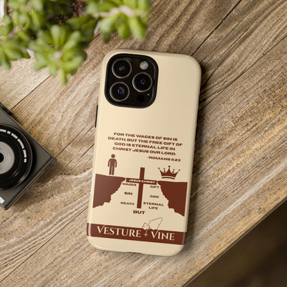 Bridge Diagram Tough Phone Case