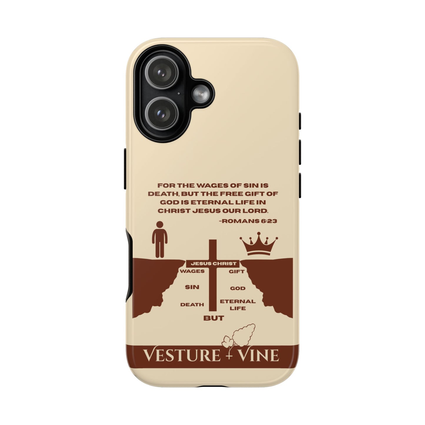 Bridge Diagram Tough Phone Case