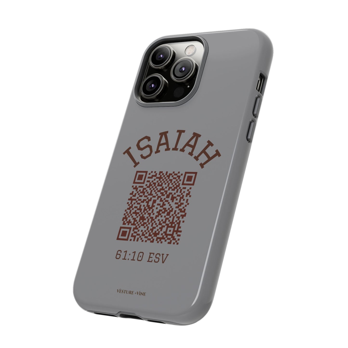 Isaiah 61:10 Phone Cases