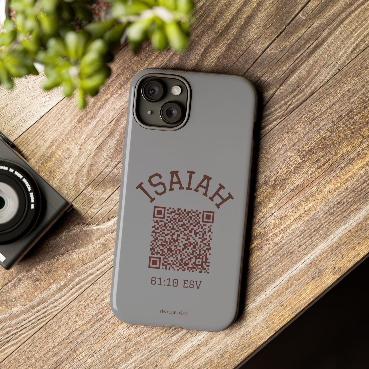 Isaiah 61:10 Phone Cases
