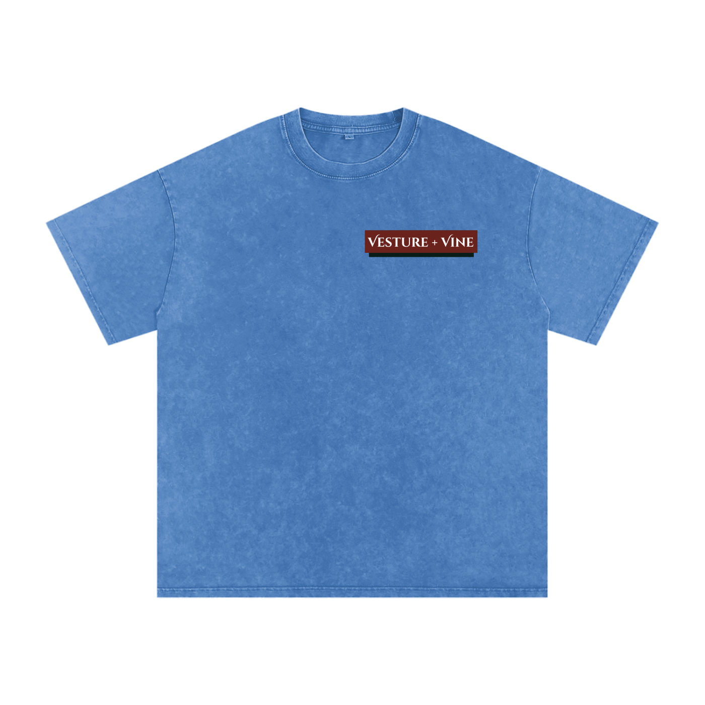 Robe of Righteousness: Snow Washed Oversized Cotton T-Shirt
