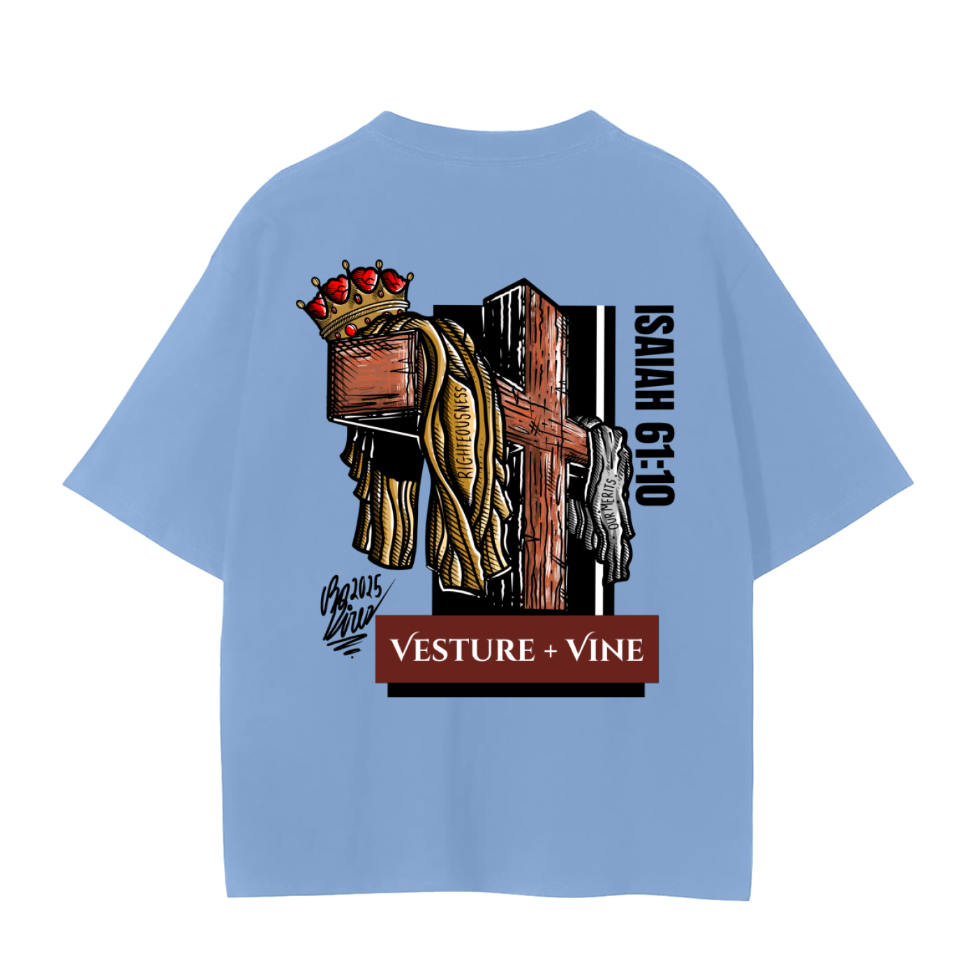 Robe of Righteousness: Unisex Seamless T-Shirt