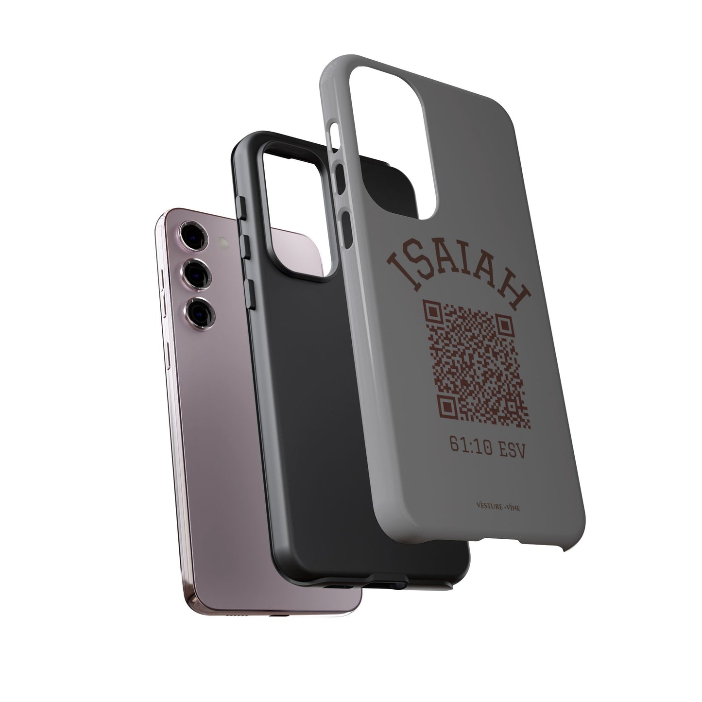 Isaiah 61:10 Phone Cases