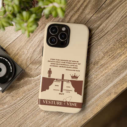 Bridge Diagram Tough Phone Case