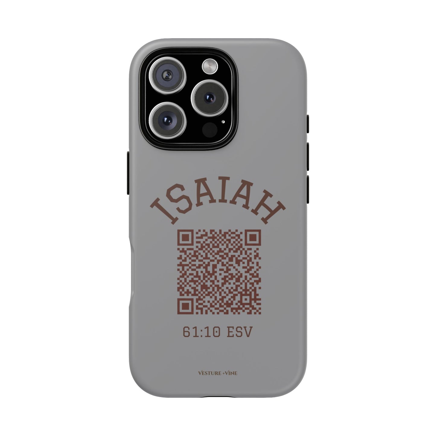 Isaiah 61:10 Phone Cases