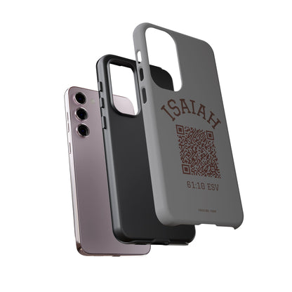 Isaiah 61:10 Phone Cases