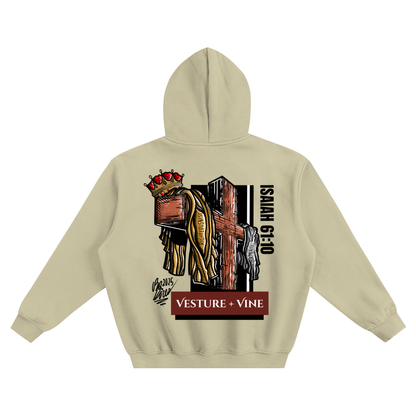 Robe of Righteousness: Fleeced Boxy Hoodie