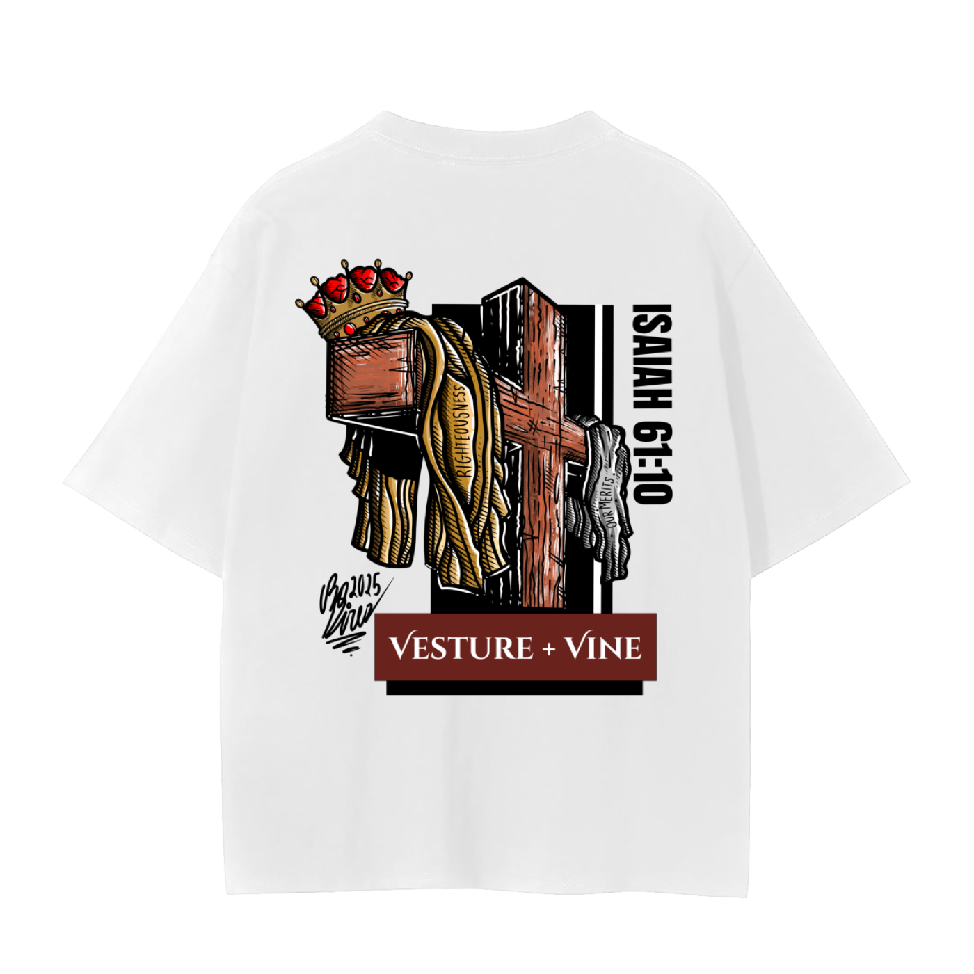 Robe of Righteousness: Unisex Seamless T-Shirt