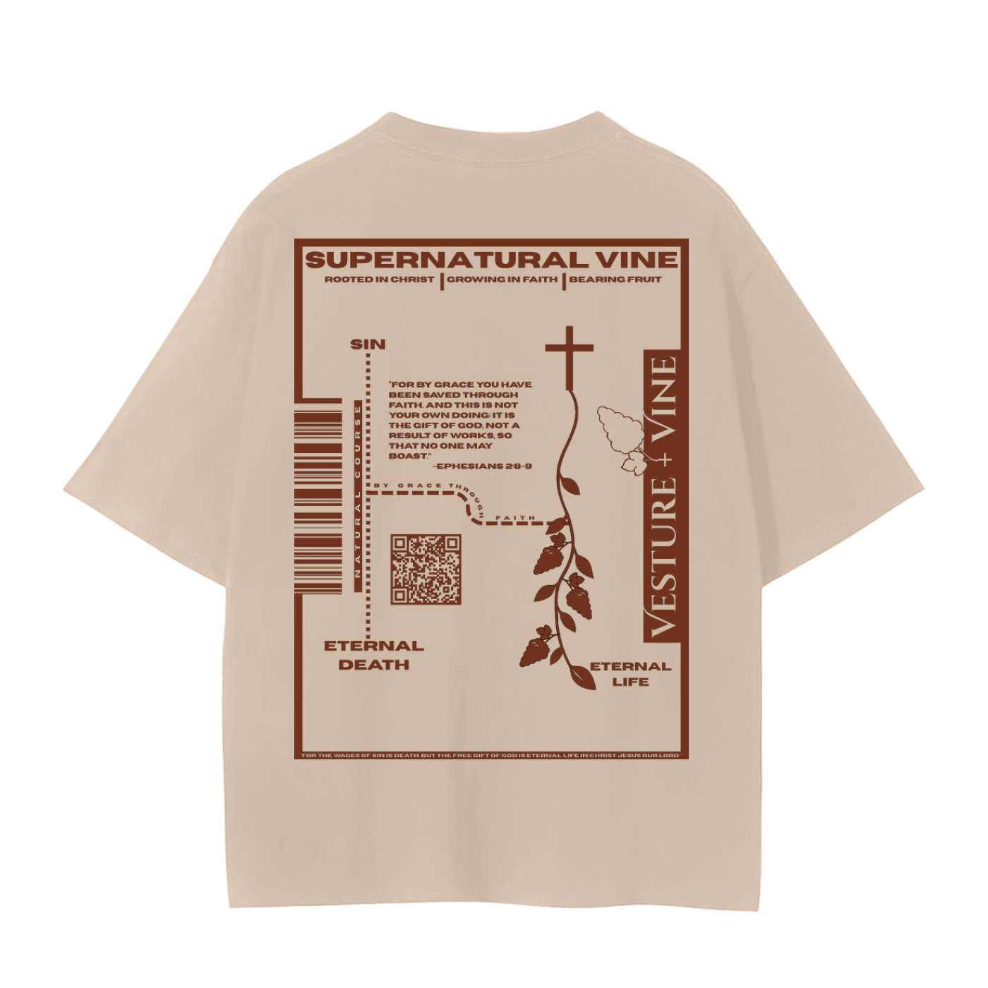 Supernatural Vine: Seamless T-Shirt