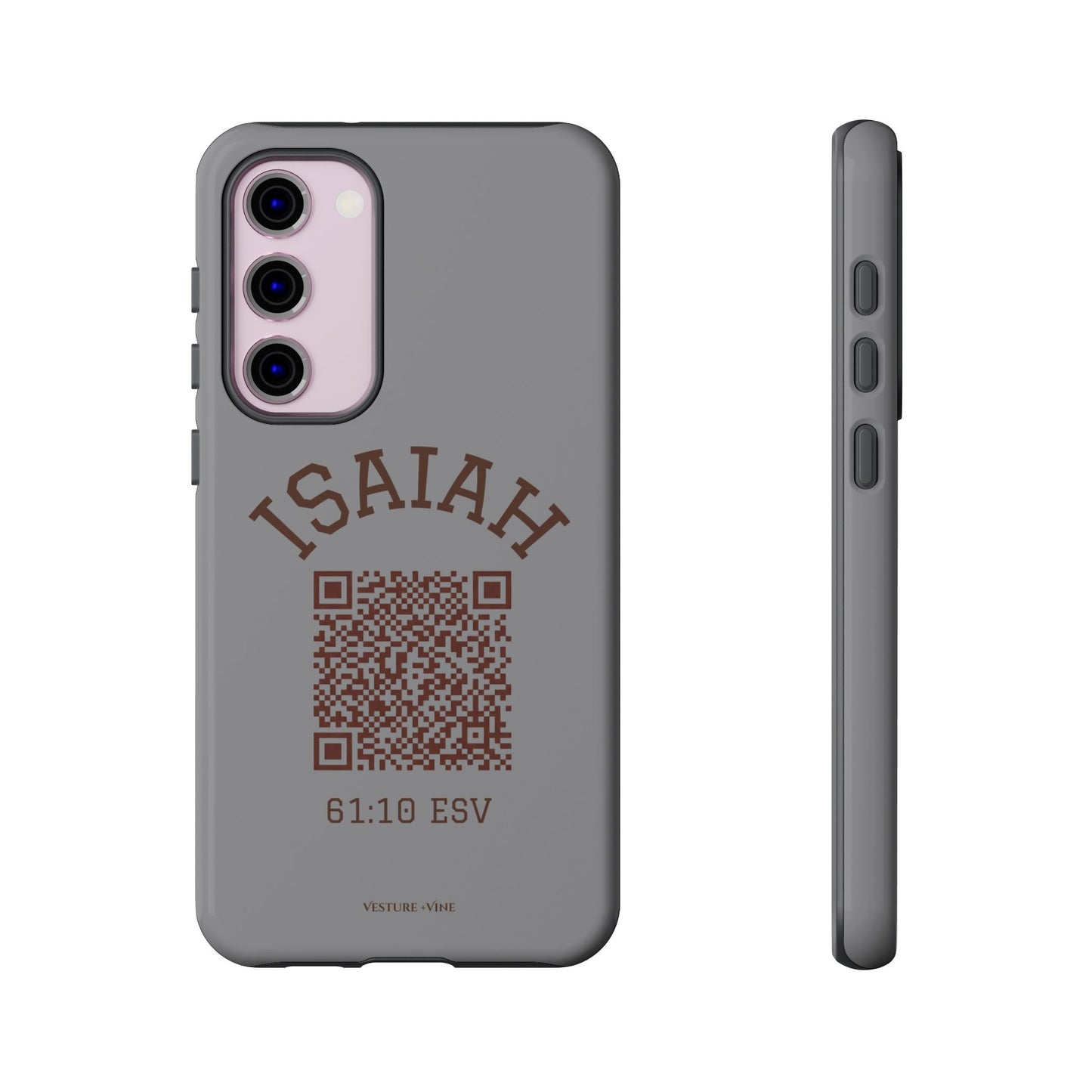Isaiah 61:10 Phone Cases