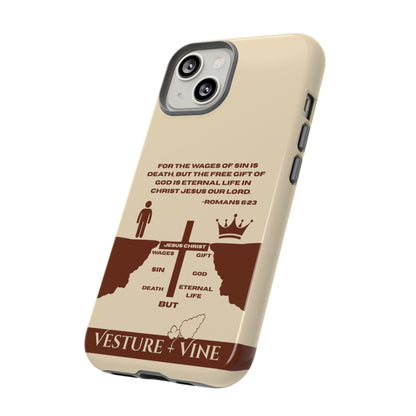 Bridge Diagram Tough Phone Case