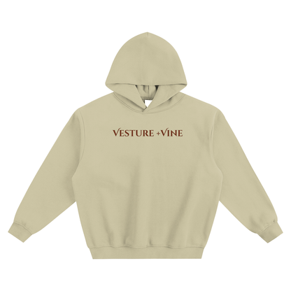 Vesture+Vine: Fleeced Boxy Hoodie
