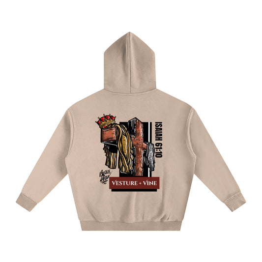 Robe of Righteousness: Oversize Fleeced Hoodie w/ Pocket