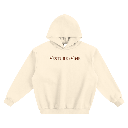 Vesture+Vine: Fleeced Boxy Hoodie