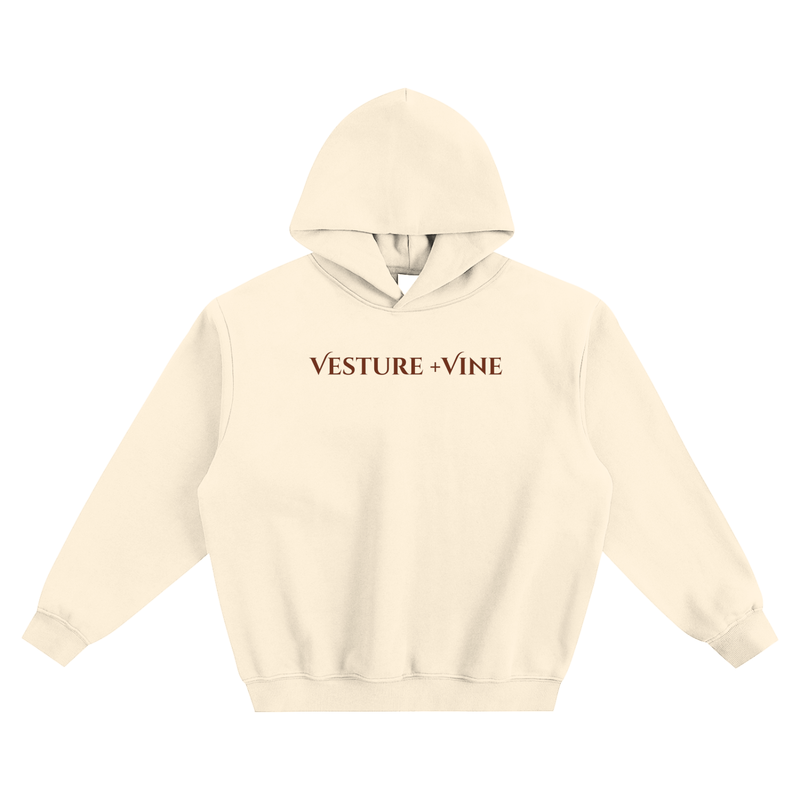 Vesture+Vine: Fleeced Boxy Hoodie