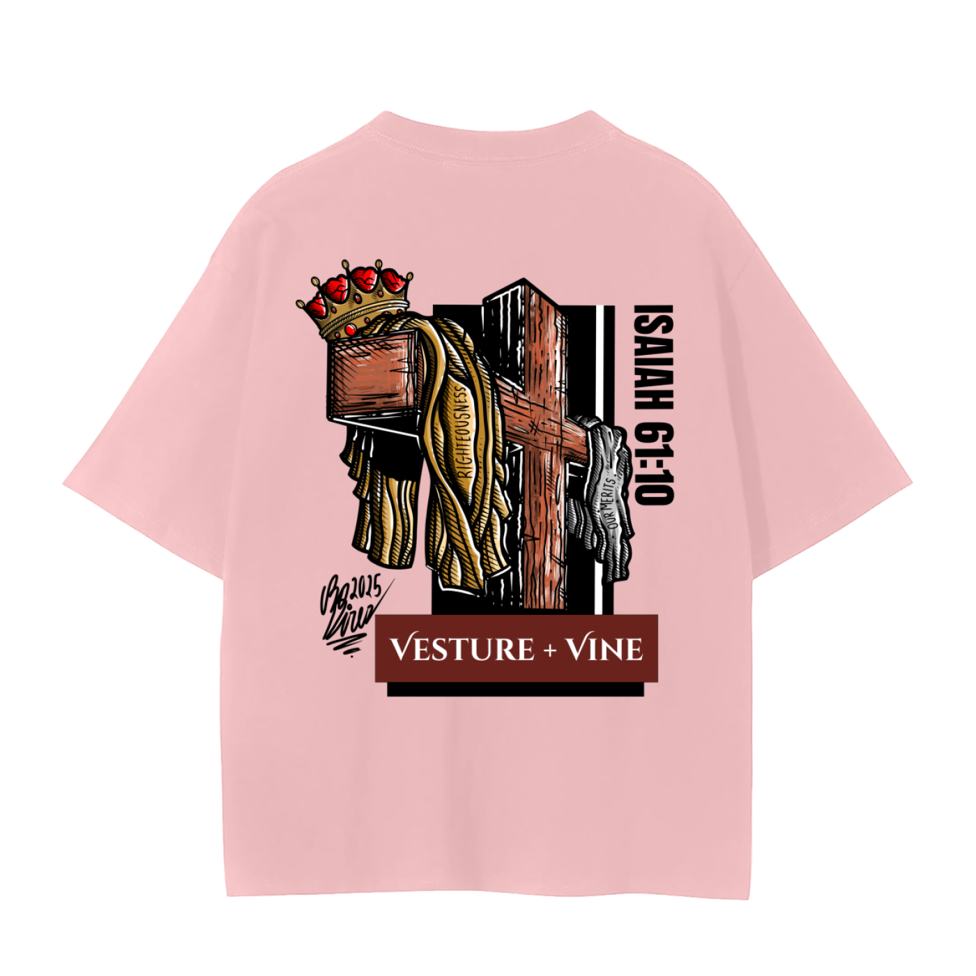 Robe of Righteousness: Unisex Seamless T-Shirt