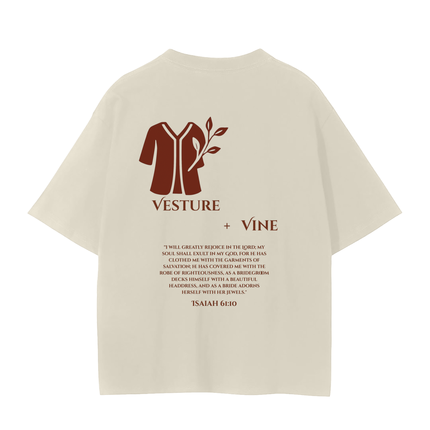 Vesture+Vine: Unisex Seamless T-Shirt