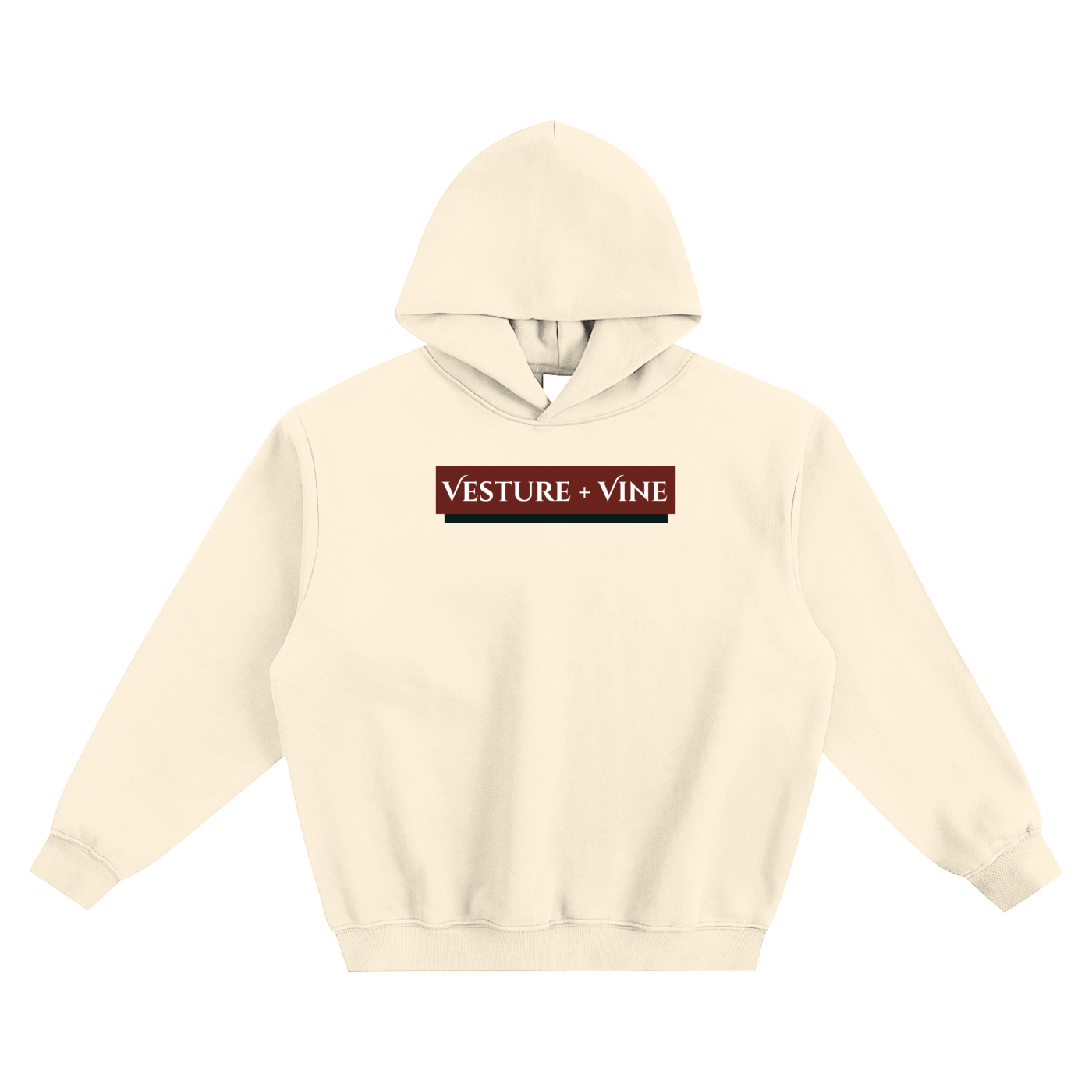 Robe of Righteousness: Fleeced Boxy Hoodie